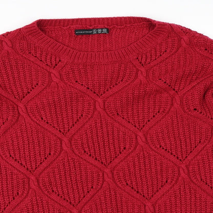 Atmosphere Womens Pink   Pullover Jumper Size 8