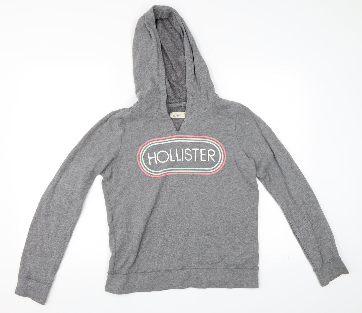Hollister Womens Grey   Pullover Hoodie Size S