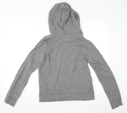 Hollister Womens Grey   Pullover Hoodie Size S