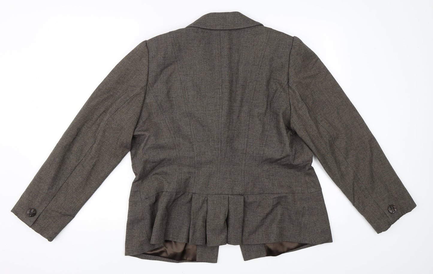 Womens UK Size 10 Per Una Brown Jacket