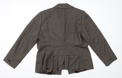 Womens UK Size 10 Per Una Brown Jacket