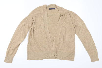 Marks and Spencer Womens Beige   Cardigan Jumper Size M