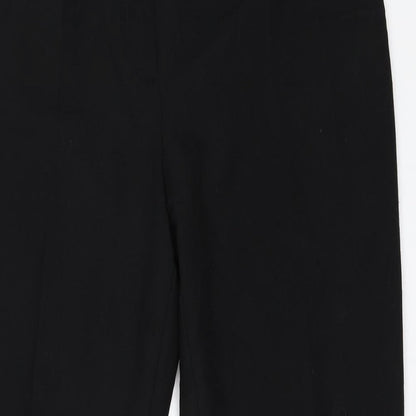 Womens UK Size 12 BHS Regular Fit  Black Trousers