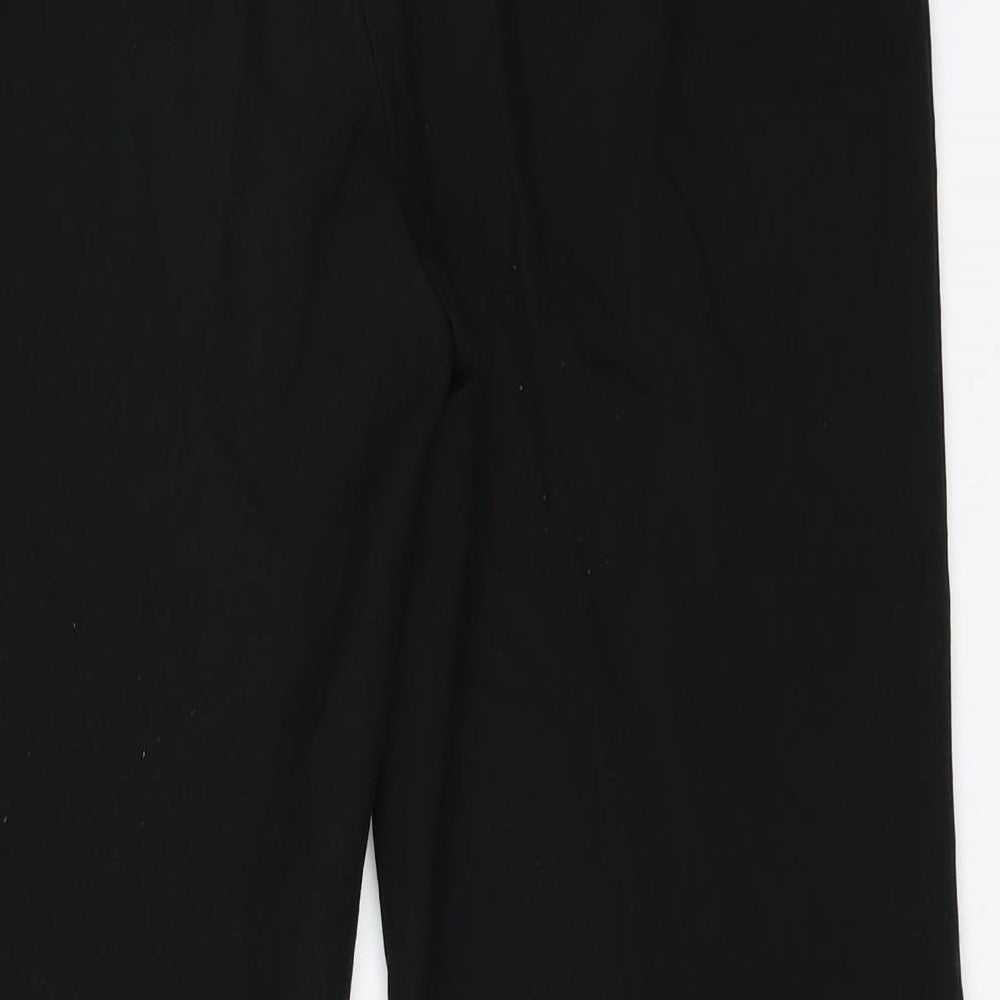 Womens UK Size 12 BHS Regular Fit  Black Trousers