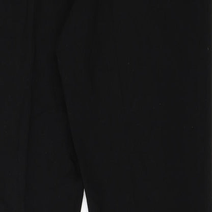 Marks and Spencer Womens Black   Trousers  Size 14 L31 in