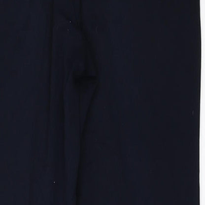 Womens UK Size 14 Marks and Spencer Regular Fit  Blue Trousers