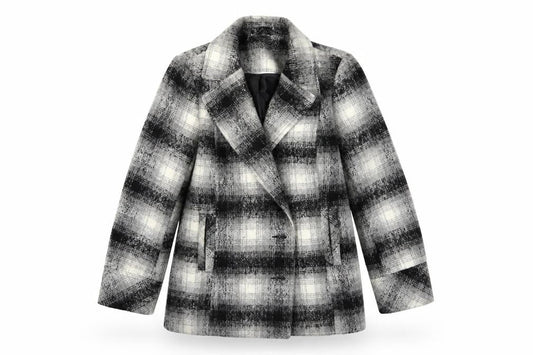 Womens UK Size 12 M&Co Grey Overcoat