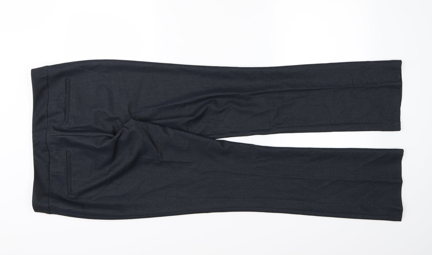 Tahari Womens Blue   Trousers  Size 8 L30 in