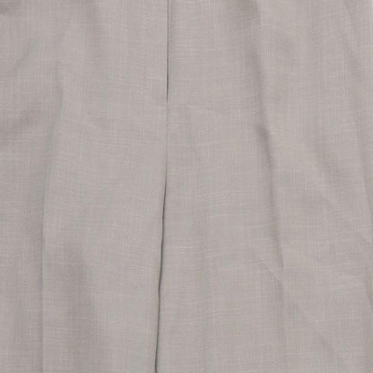 Debenhams Womens Beige  Rayon Trousers  Size 16 L27 in
