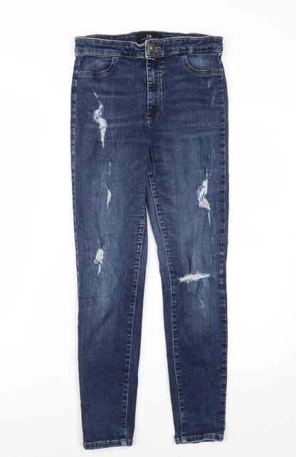 LB Womens Blue   Cropped Jeans Size 30 L25 in
