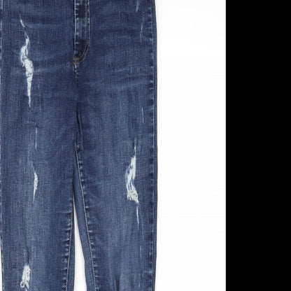 LB Womens Blue   Cropped Jeans Size 30 L25 in