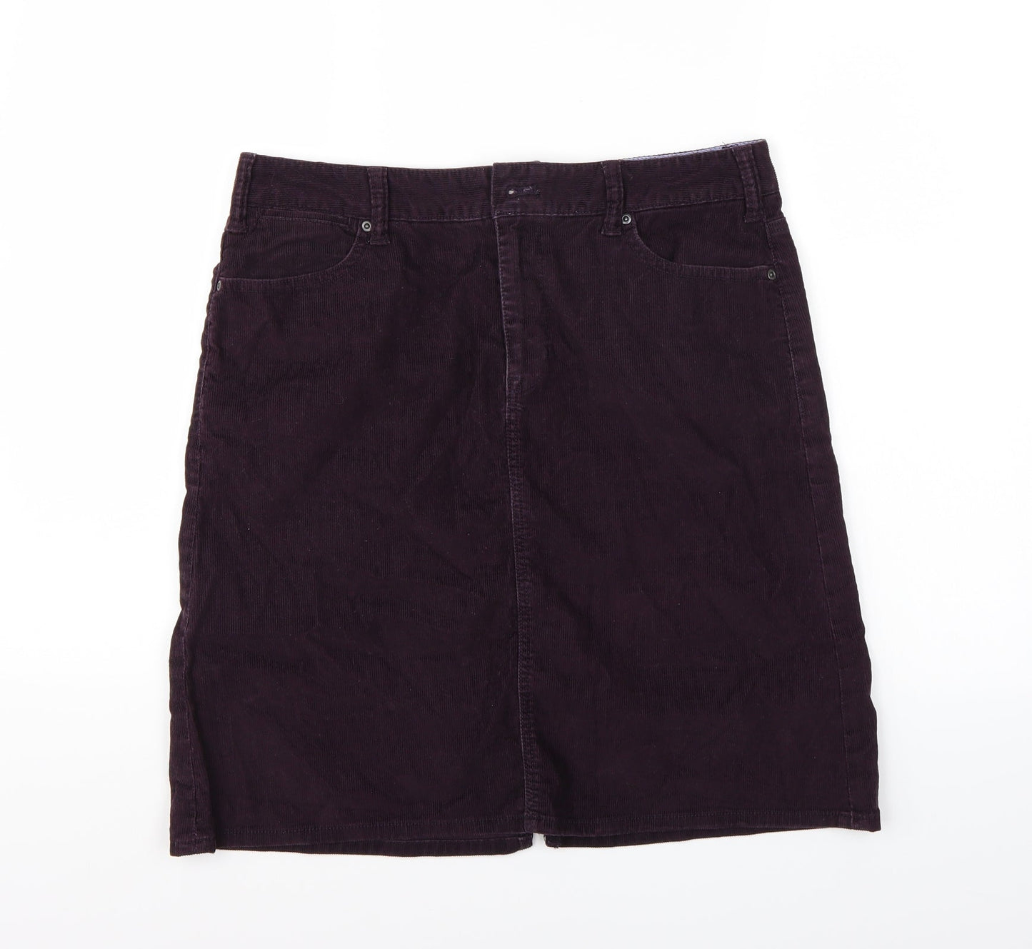 Gap Womens Purple  Rayon A-Line Set Size 12