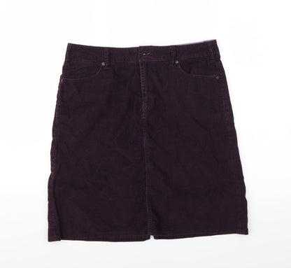 Gap Womens Purple  Rayon A-Line Set Size 12