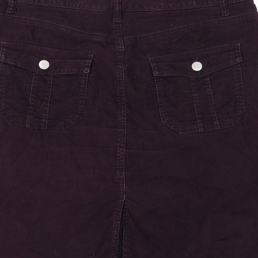 Gap Womens Purple  Rayon A-Line Set Size 12