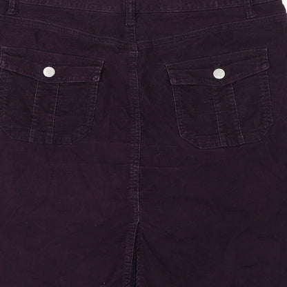 Gap Womens Purple  Rayon A-Line Set Size 12
