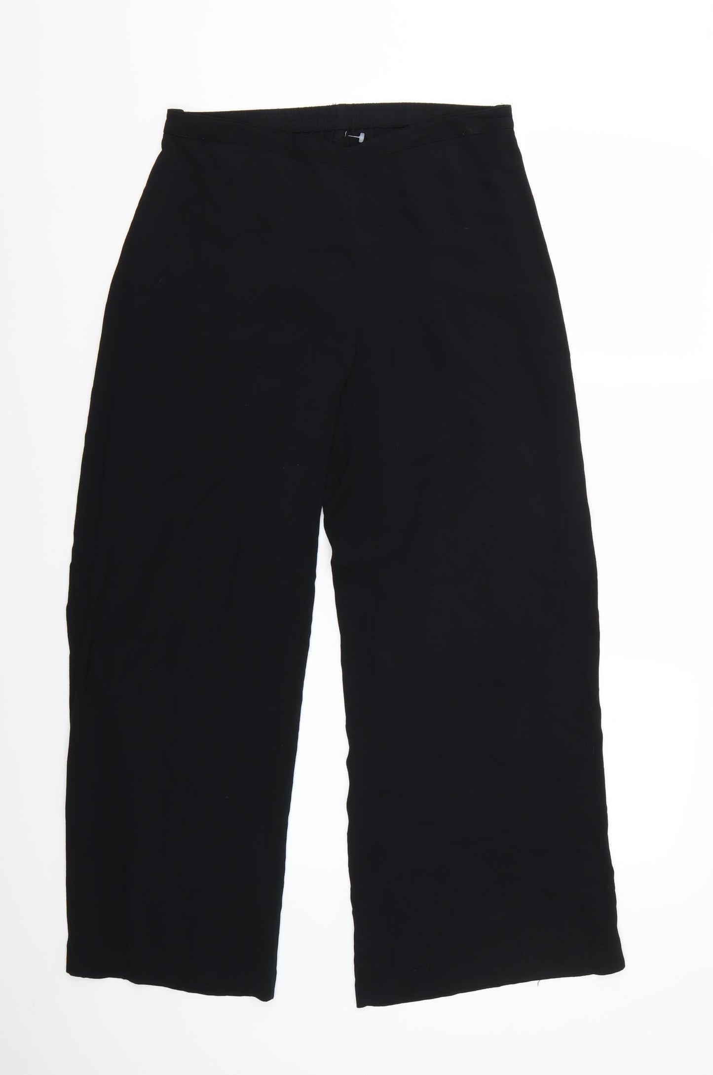 Womens UK Size 14 Marks and Spencer Regular Fit Bloomer Black Trousers