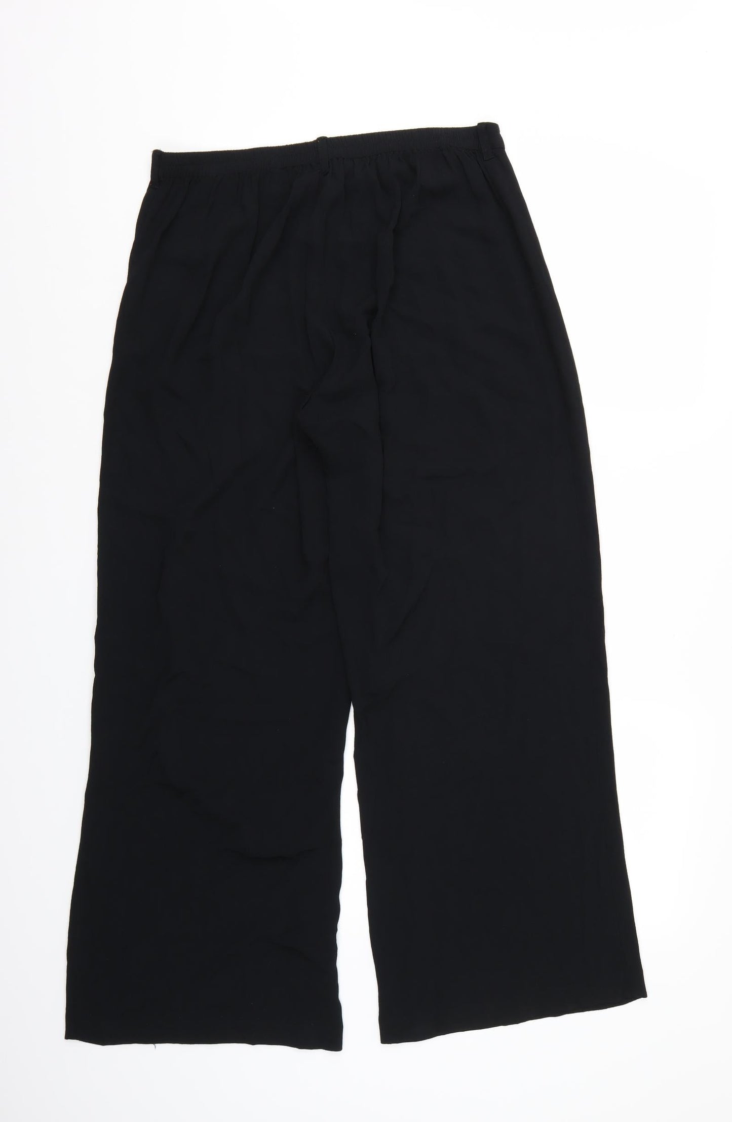 Womens UK Size 14 Marks and Spencer Regular Fit Bloomer Black Trousers