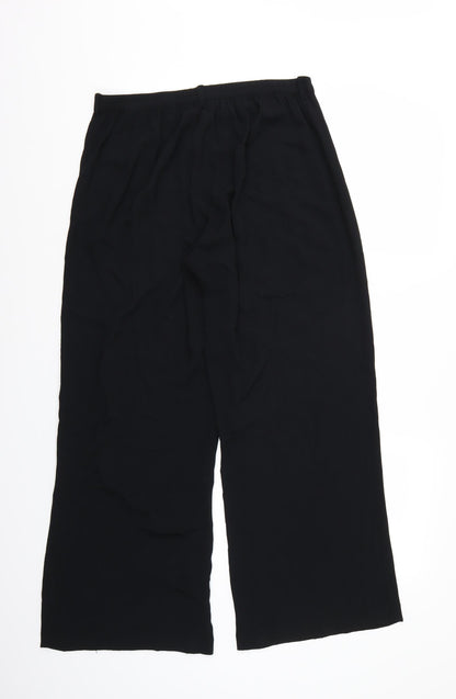 Womens UK Size 14 Marks and Spencer Regular Fit Bloomer Black Trousers