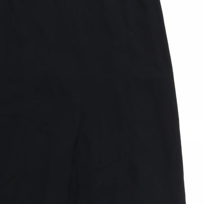 Womens UK Size 14 Marks and Spencer Regular Fit Bloomer Black Trousers