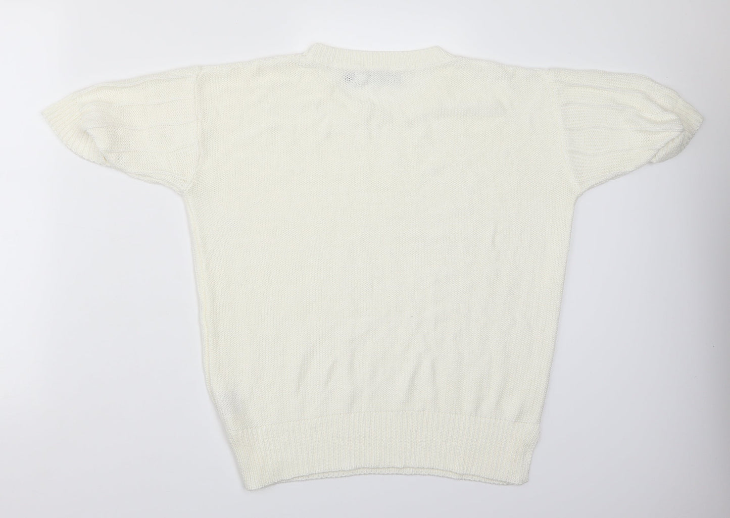 Isle Womens White   Basic T-Shirt Size M