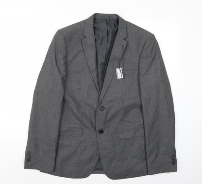 Mens UK Size 40 Taylor & Wright Regular Grey Suit Jacket