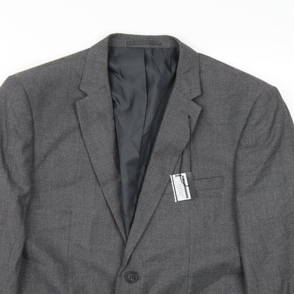 Mens UK Size 40 Taylor & Wright Regular Grey Suit Jacket