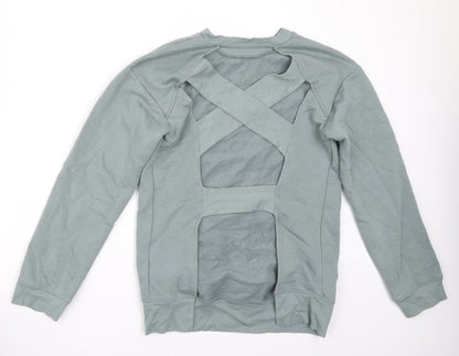 Topshop Womens Green   Pullover Jumper Size 8