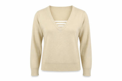 Bonmarché Womens Beige Pullover Jumper Size S