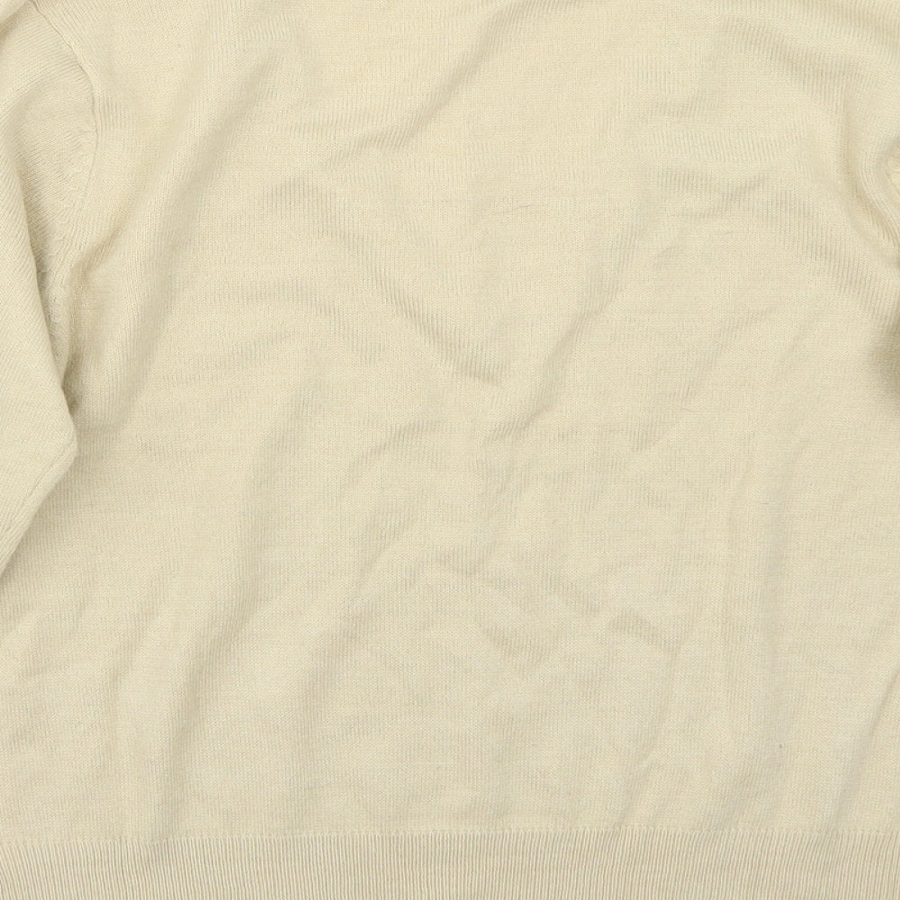 BM Womens Beige   Pullover Jumper Size S