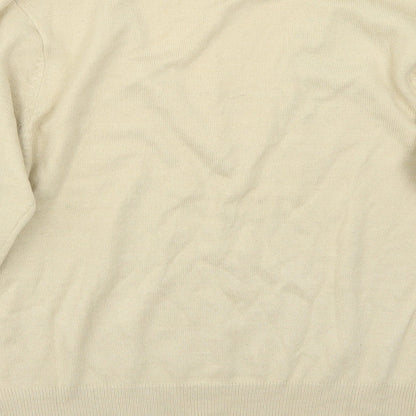 BM Womens Beige   Pullover Jumper Size S