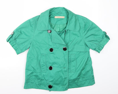 Womens UK Size L VERO MODA Green Jacket