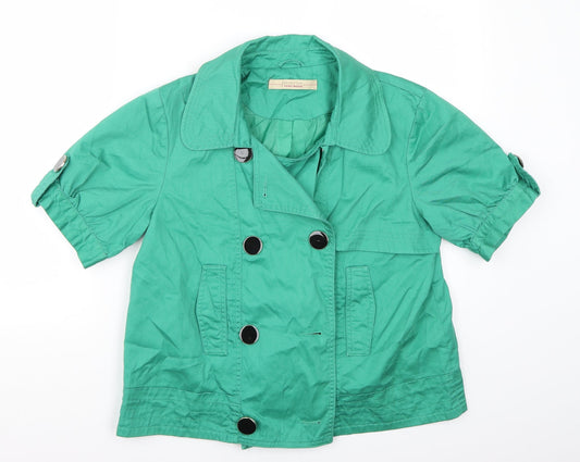 Womens UK Size L VERO MODA Green Jacket