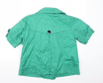 Womens UK Size L VERO MODA Green Jacket