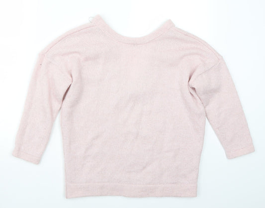 Mohito Womens Pink   Pullover Jumper Size L