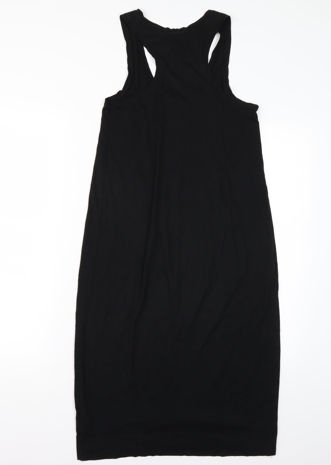 H&M Womens Black  Rayon A-Line  Size 6
