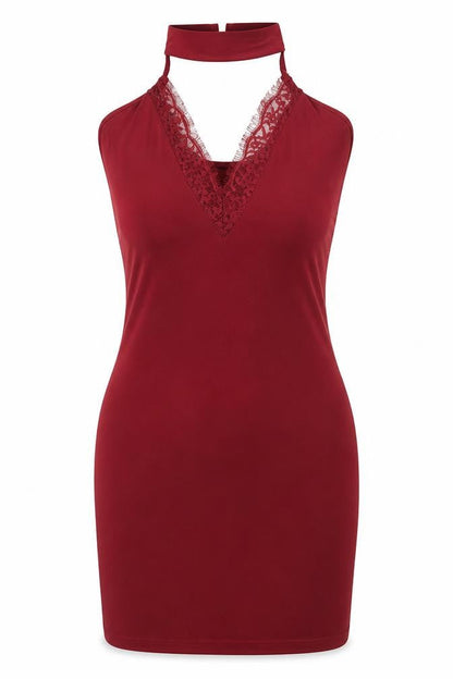 PRETTYLITTLETHING Womens Red   Sheath  Size 6