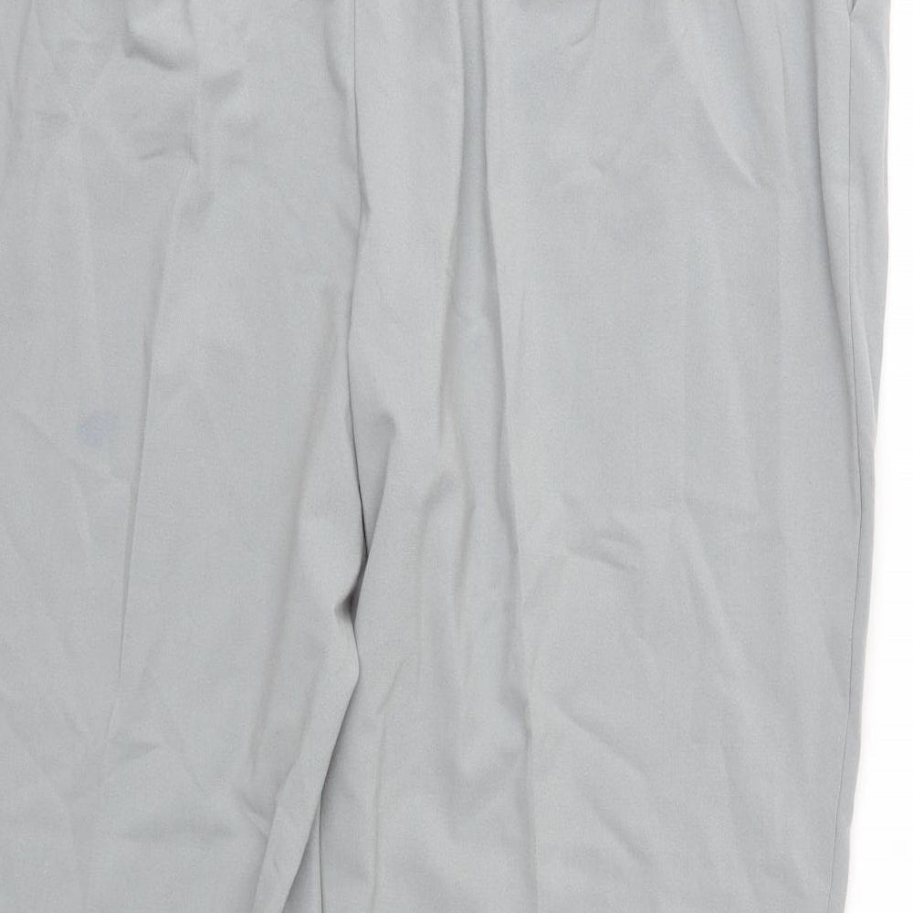 Womens UK Size 22 Marks and Spencer Regular Fit  Grey Trousers