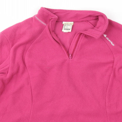 Womens UK Size L DECATHLON Pink Jacket