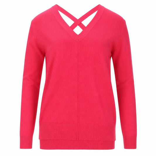 Matalan Womens Pink  Knit Pullover Jumper Size 8