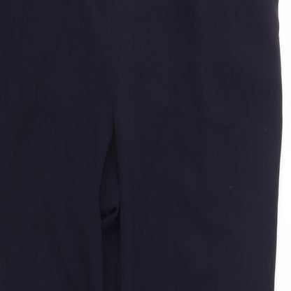 Warehouse Womens Blue   Trousers  Size 16 L28 in