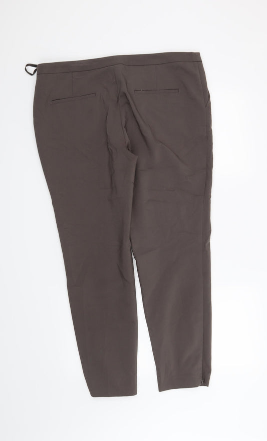NEXT Womens Brown   Trousers  Size 38 in L28 in
