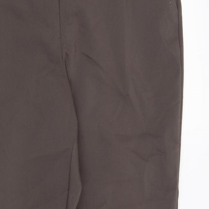 Womens UK Size 38 in NEXT Regular Fit  Brown Trousers