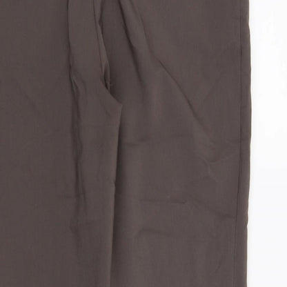 Womens UK Size 38 in NEXT Regular Fit  Brown Trousers