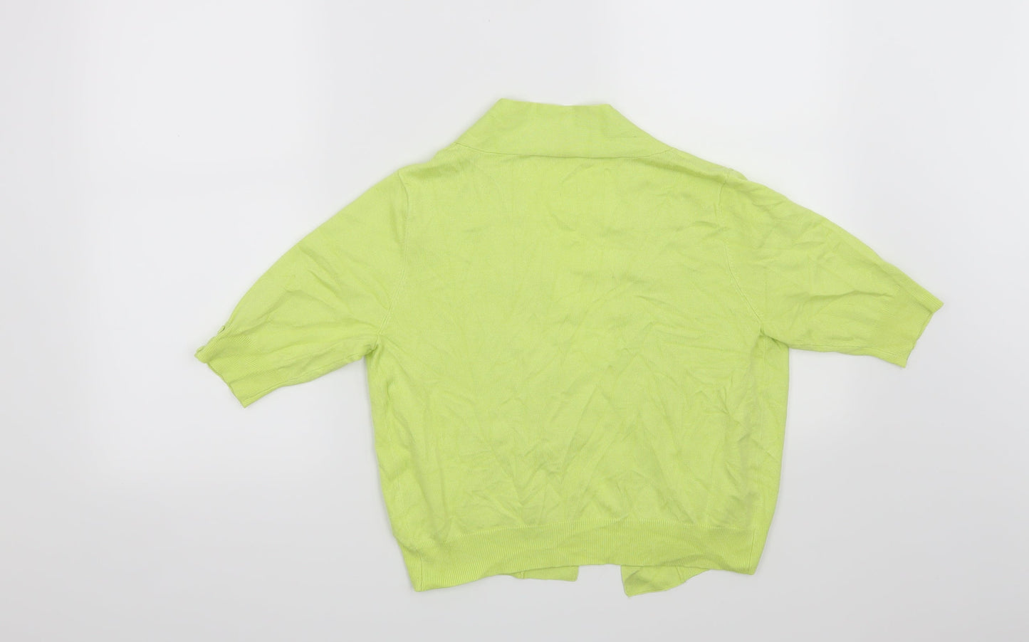 First Avenue Womens Green   Cardigan Jumper Size 12