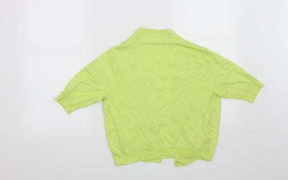 First Avenue Womens Green   Cardigan Jumper Size 12