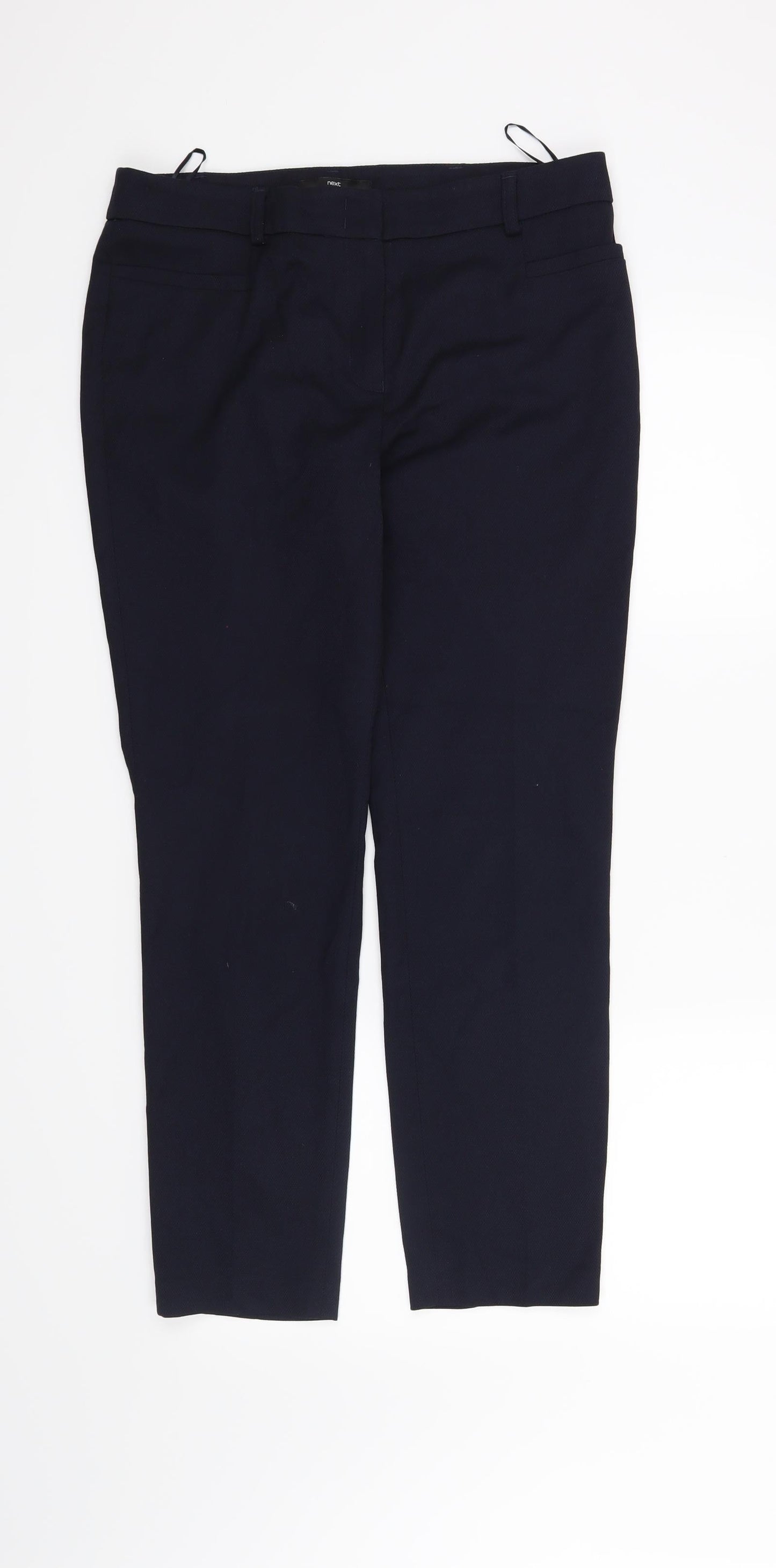 Womens UK Size 10 NEXT Regular Fit  Blue Trousers