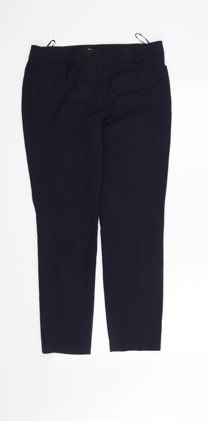 Womens UK Size 10 NEXT Regular Fit  Blue Trousers
