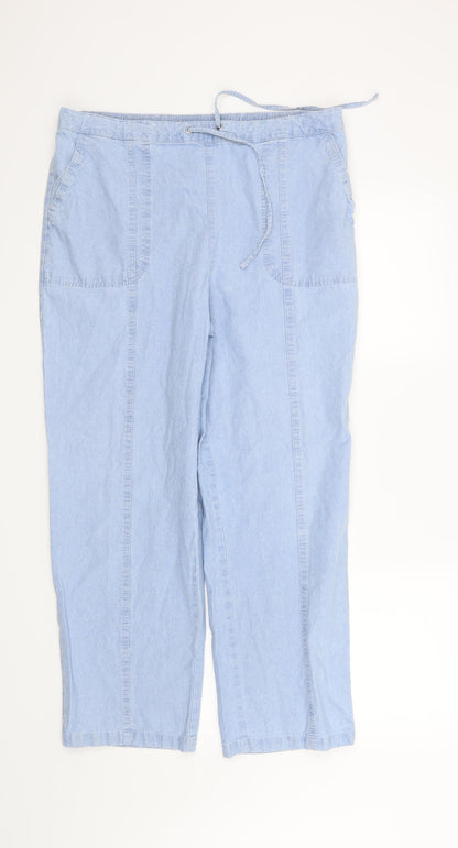 Isle Womens Blue   Straight Jeans Size 16 L27 in