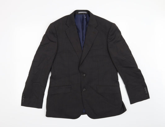 Mens UK Size 38 Marks and Spencer Regular Grey Suit Jacket