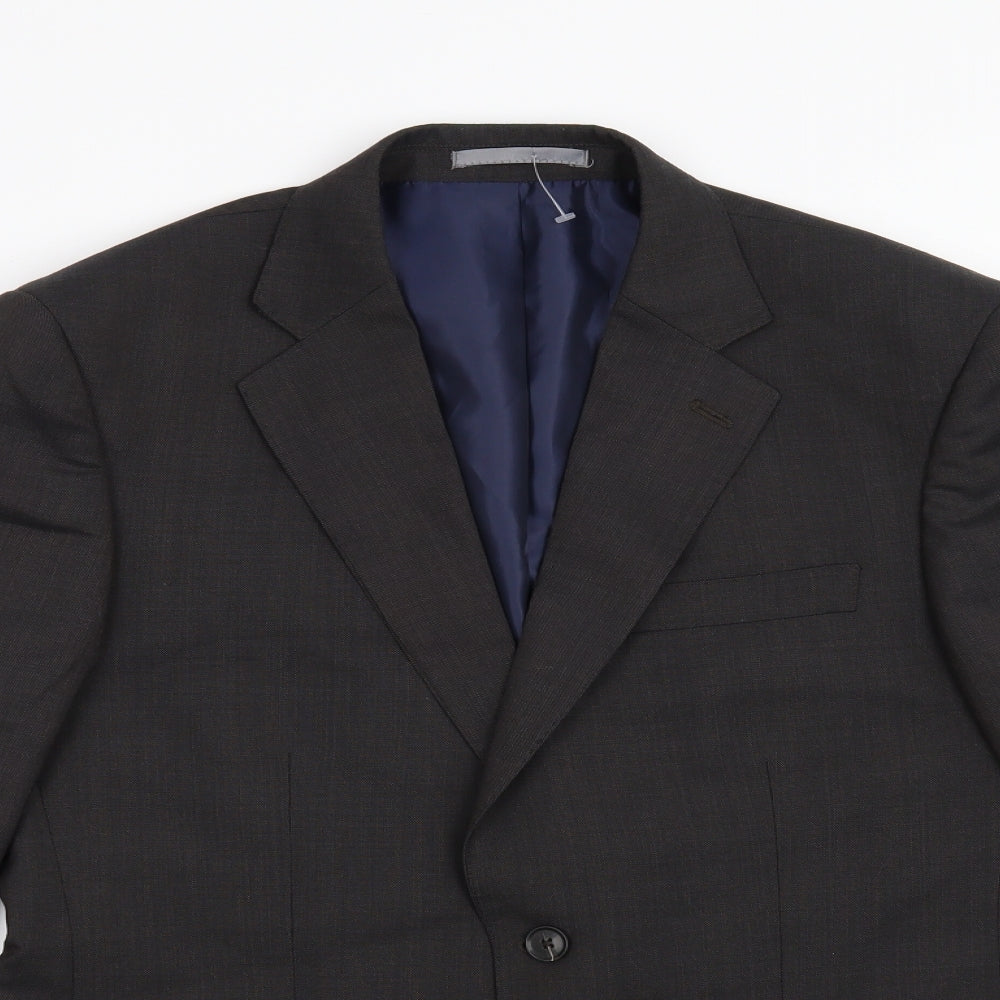 Mens UK Size 38 Marks and Spencer Regular Grey Suit Jacket